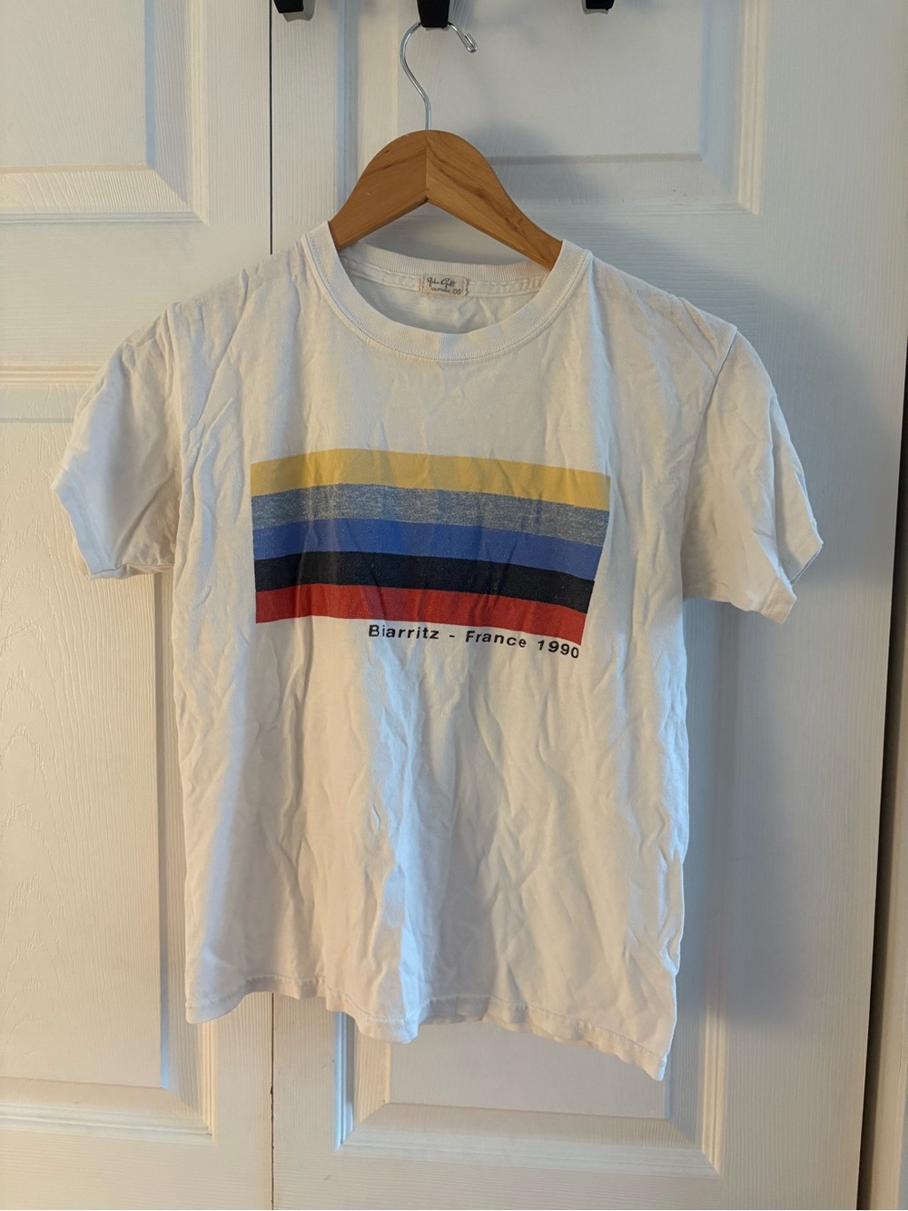 Biarritz France 1990 brandy melville tee